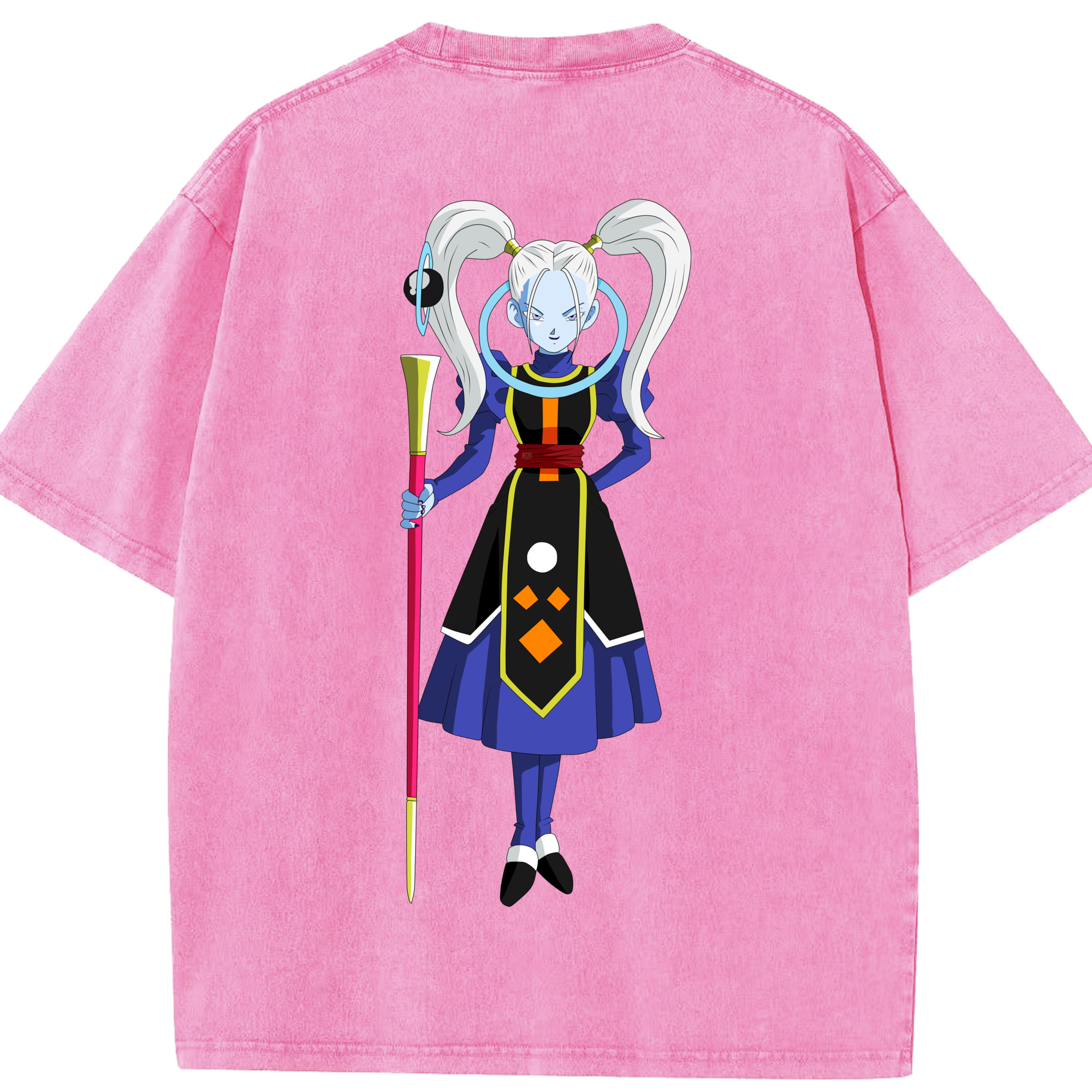 （画像用） ドラゴンボール DRAGON BALL 綿100% ヴィンテージ風 半袖Tシャツ（背面プリント）
